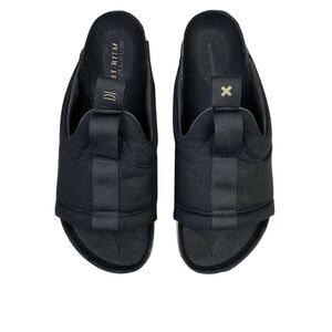 Clearweather x Album Men's Black Slip-On Sandals